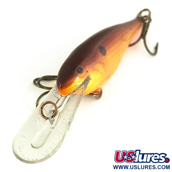 Rapala Shad Rap Deep Runner 05 Plongeant, Or-Orange, 5g, Balsa, #6811