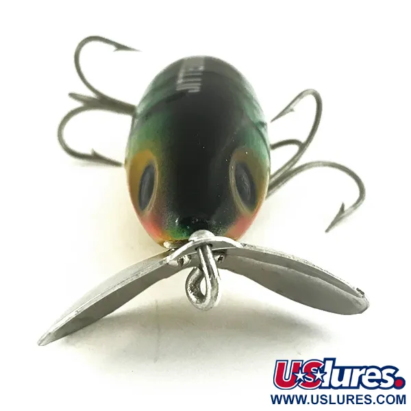 Fred Arbogast Jitterbug Leurre Surface, Perche, 14g, Bavette Métal, #6816