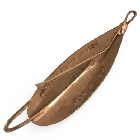 Cuillère Johnson Weedless Silver Minnow, Cuivre, 6g, Anti-herbe, #6825