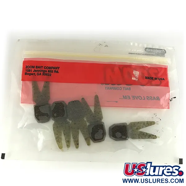 Leurre souple Zoom Tiny Salty Chunk 5pcs