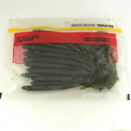 Zoom Super Salt Plus leurre souple, Avocado, 12.7cm, corps annelé, #6832