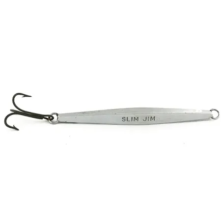 MIKE'S Slim Jim Jig, Nickel, 44g, Profil Effilé, #6849