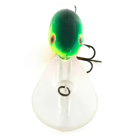 Mann's Depth Plus Ol' Homer Crankbait, Jaune / Vert, 8 cm, #6862