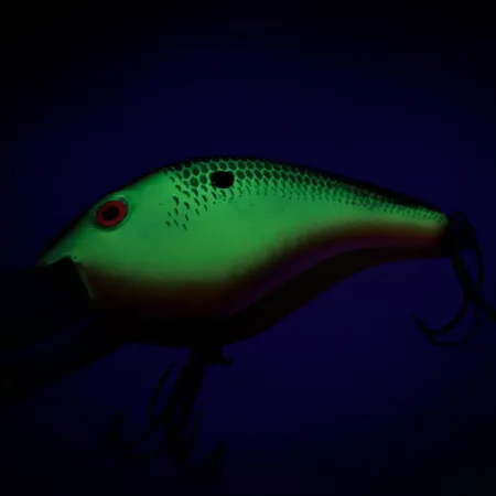 Mann's Depth Plus Ol' Homer Crankbait, Jaune / Vert, 8 cm, #6862