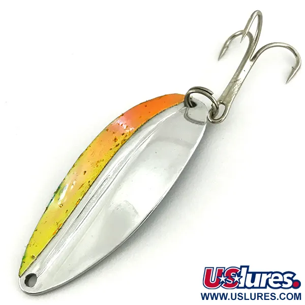 TODDCO Main liner Cuillère, Nickel/Nickel/Orange, 12,5g, UV, #6877