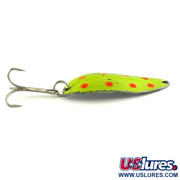 Cuillère TODDCO Main liner UV, Jaune/Rouge/Nickel, 12,5g, UV, #6878
