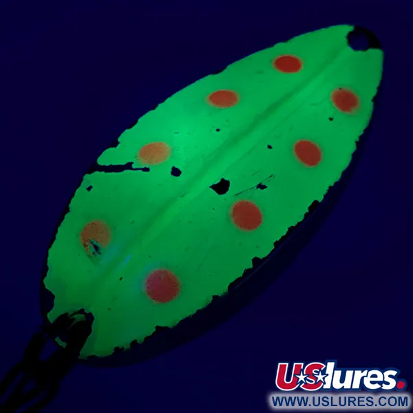 Cuillère TODDCO Main liner UV, Jaune/Rouge/Nickel, 12,5g, UV, #6878