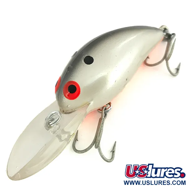 Bomber Model 7A Baby Striper Poisson-nageur, Chrome, 9g, #6880