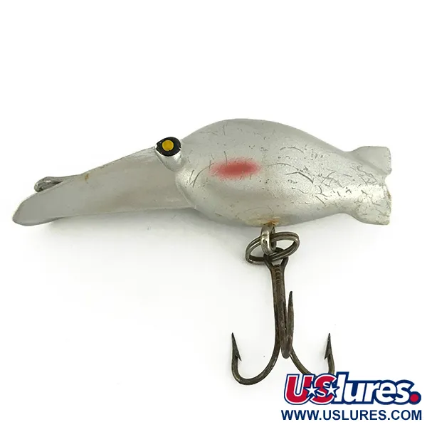 Luhr Jensen Hot Shot 3 Poisson Nageur, Argent, 5.5g, Traîne, #6884