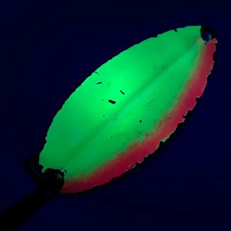 Cuillère TODDCO Main liner, Jaune/Orange/Nickel, 12,5g, UV Glow, #6887