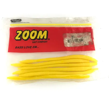 Zoom Finesse Worm leurre souple 6pcs
