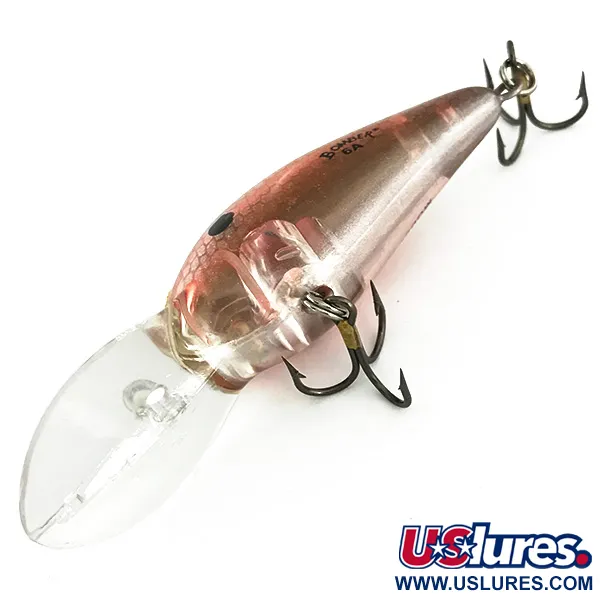 Bomber model 6A Crankbait, Perle Noire, 11g, Billes Bruiteuses, #6899