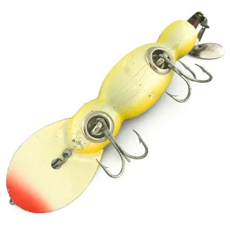 Bomber Water Dog Leurre, Grenouille jaune, 9g, Bois de balsa, #6901