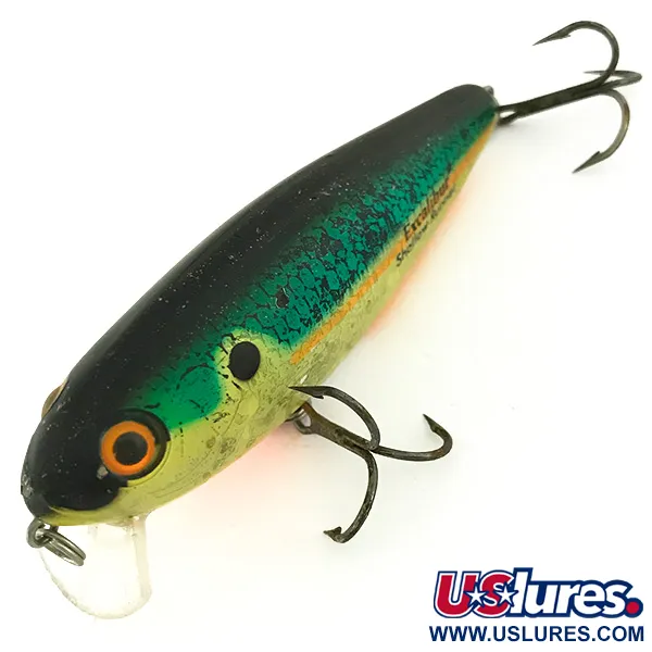 Heddon Excalibur Shallow Runner Swim N Image, Gold/Green, 12,5g, #6906