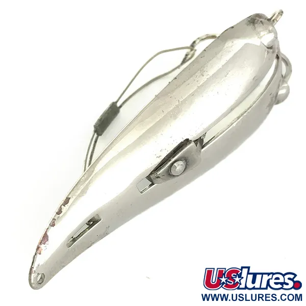 Weedless Larson Bait Fishtrap Cuillère, Nickel, 17g, Anti-herbe, #6909