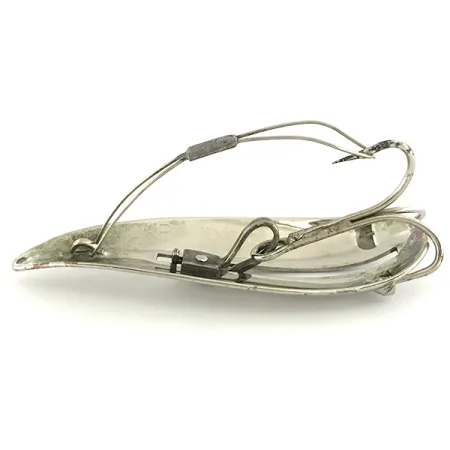 Weedless Larson Bait Fishtrap Cuillère, Nickel, 17g, Anti-herbe, #6909