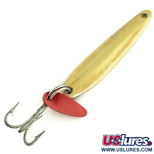 Bay de Noc Swedish Pimple Cuillère Jigging, Or, 5g, #6910