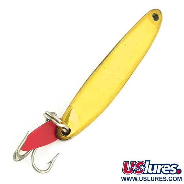 Bay de Noc Swedish pimple Cuillère, Or, 5,5g, Laiton massif, #6911