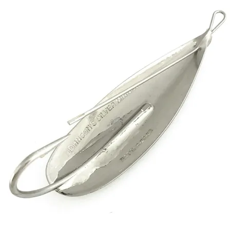 Cuillère Weedless Johnson Silver Minnow, Nickel, 14g, Anti-herbe, #6913