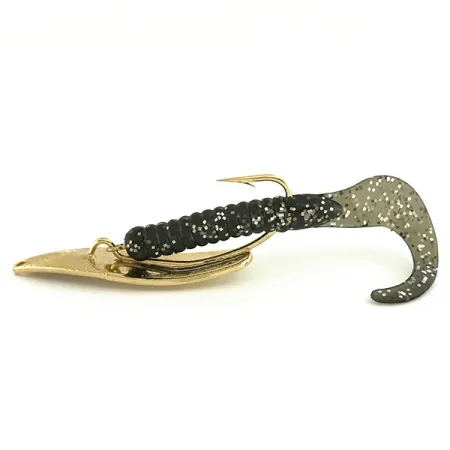 Mepps Timber Doodle 0 Cuillère Anti-Herbe, Or / Noir, 8g, Weedless, #6915