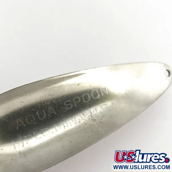 Nebco Aqua Spoon Cuillère, Rouge / Blanc / Nickel, 21g, USA, #6928