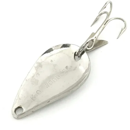 Acme K.O. Wobbler Cuillère, Nickel, 7g, Sonic Flipper Tail, #6931