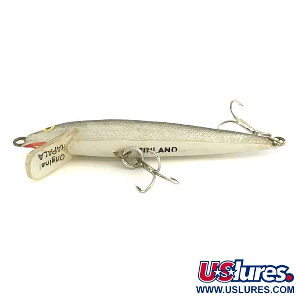 Rapala Original Floater F7 Poisson nageur, Argenté, 4g, Balsa, #6940