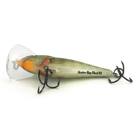 Rapala Scatter Rap Shad SCRS05 Poisson Nageur, Perche, 5g, Balsa, #6941