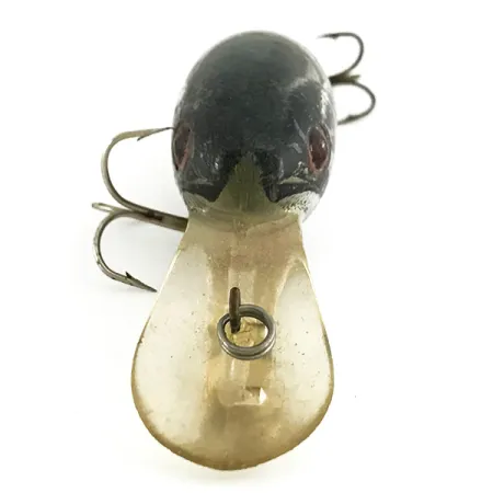 Cotton Cordell Big O Crankbait, Black/Silver/Gold, 10g, Flottant, #6944