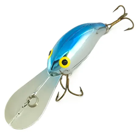 Bandit 300 Crankbait Plongeant, Silver / Light Blue, 8.5g, #6945