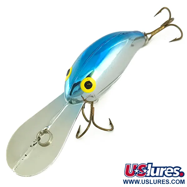 Bandit 300 Crankbait Plongeant, Silver / Light Blue, 8.5g, #6945