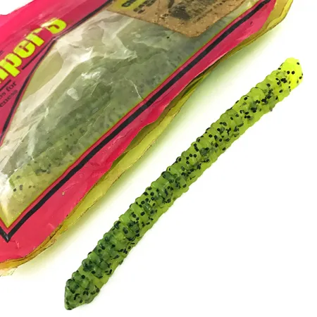 Chompers Garlic&Sаl Leurre Souple, Chartreuse Pepper, 10,8cm, #6951