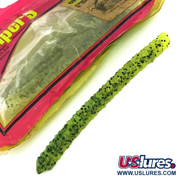 Chompers Garlic&Sаl Leurre Souple, Chartreuse Pepper, 10,8cm, #6951