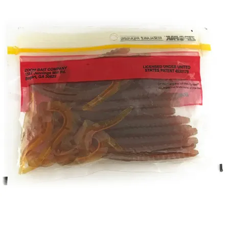 Zoom Super Salt Plus Leurres Souples, Motor Oil Chartreuse, 15cm, #6954