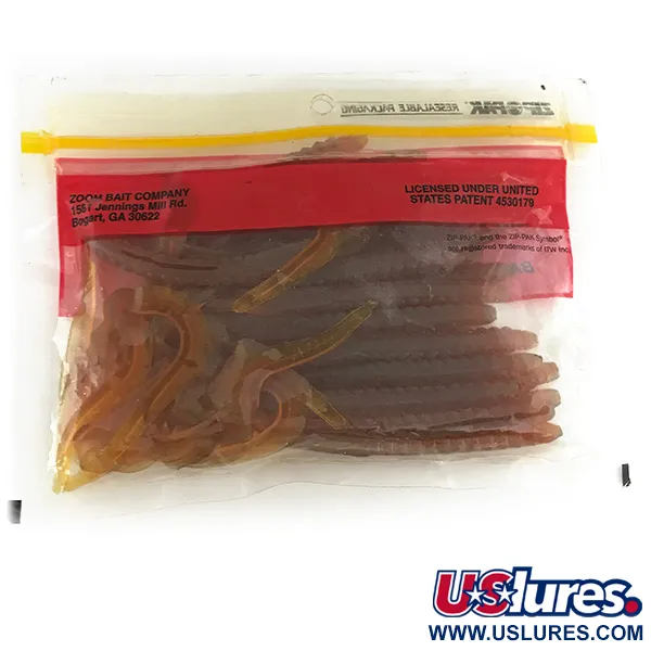 Zoom Super Salt Plus Leurres Souples, Motor Oil Chartreuse, 15cm, #6954