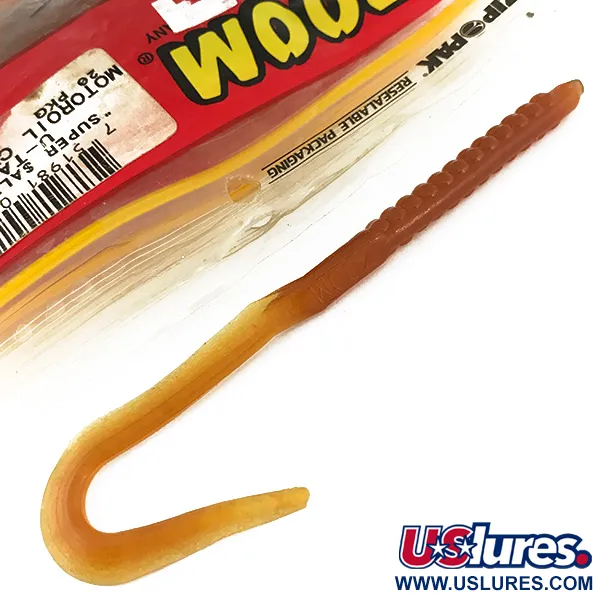 Zoom Super Salt Plus Leurres Souples, Motor Oil Chartreuse, 15cm, #6954