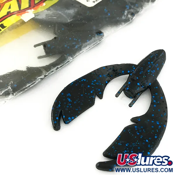 NetBait Chunk Sr Leurre Souple, Black Blue, 7,5cm, Jig Trailer, #6956