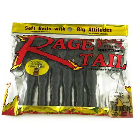 STRIKE KING Rage Tail soft bait 6 pcs