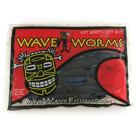 Wave Worms leurres souples 6pcs