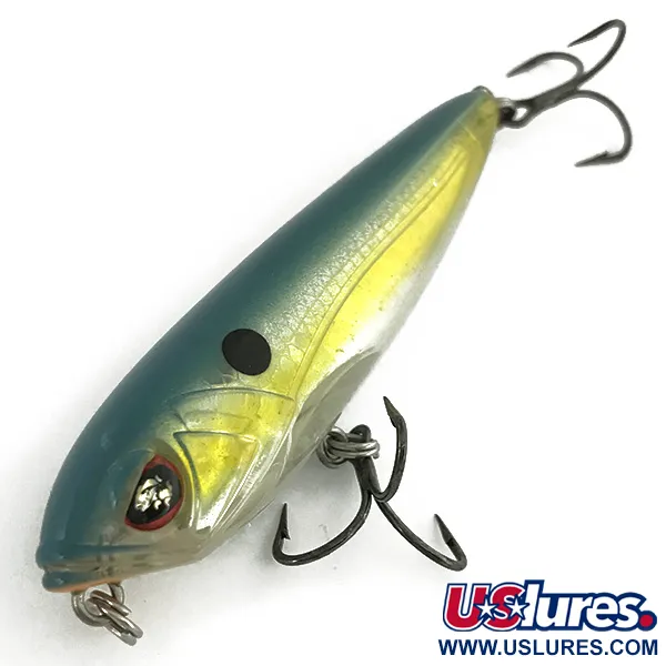 Gary Yamamoto Tate' Pencil Walker, Sarcelle/Jaune, 10g, Surface, #6960