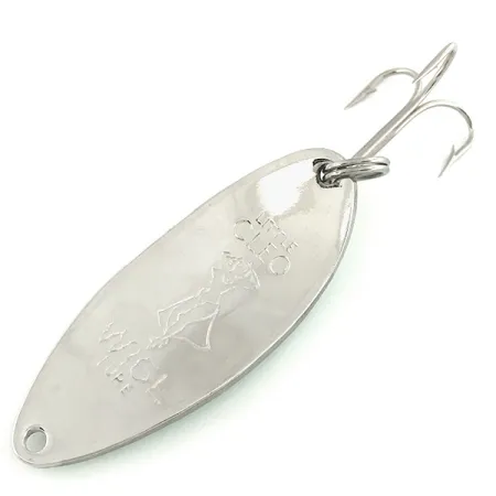 Cuillère Seneca Little Cleo (Hula Girl) Glow, Blanc/Vert/Nickel, 18g, #6969