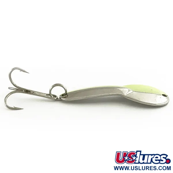 Acme Dazzler #2 Cuillère, Nickel / Vert, 7g, Vintage, #6981