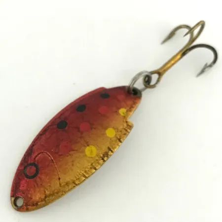 Thomas Buoyant Cuillère, Rainbow Red Trout, 5g, Laiton, #6982