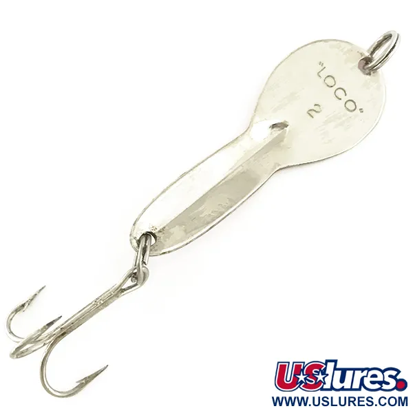 Loco 2 Glen Evans UV Cuiller, Rouge/Nickel UV Glow, 7g, UV, #6985