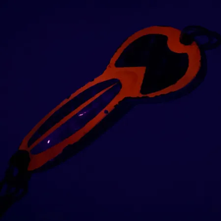 Loco 2 Glen Evans UV Cuiller, Rouge/Nickel UV Glow, 7g, UV, #6985