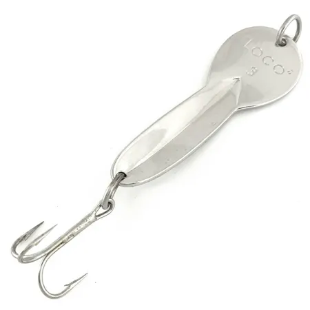 Luhr Jensen Loco 3 Cuillère Ondulante, Nickel, 17g, nickelée, #7000