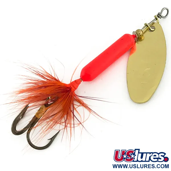 Worden’s Original Rooster Tail UV Cuillère, Or/Orange, 7g, UV, #7182