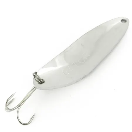 Gator Cuillère Ondulante, Nickel, 35g, Acier Inox, #7021