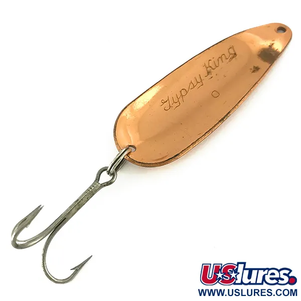 Weller Gypsy King 0 Cuillère, Cuivre, 11g, Vintage, #7022