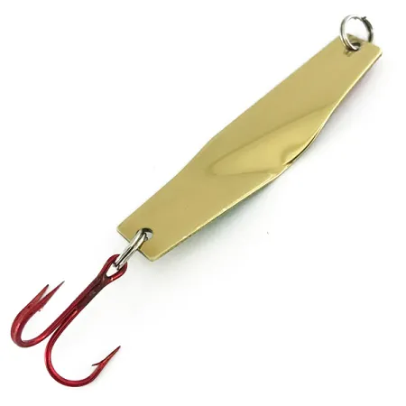 Z-RAY Lures Z-Ray Model 125 Cuillère, Or/Rouge/Vert, 11g, #7031